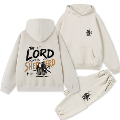 The Lord Is My Shepherd Christian Premium Fleece Hoodie Set