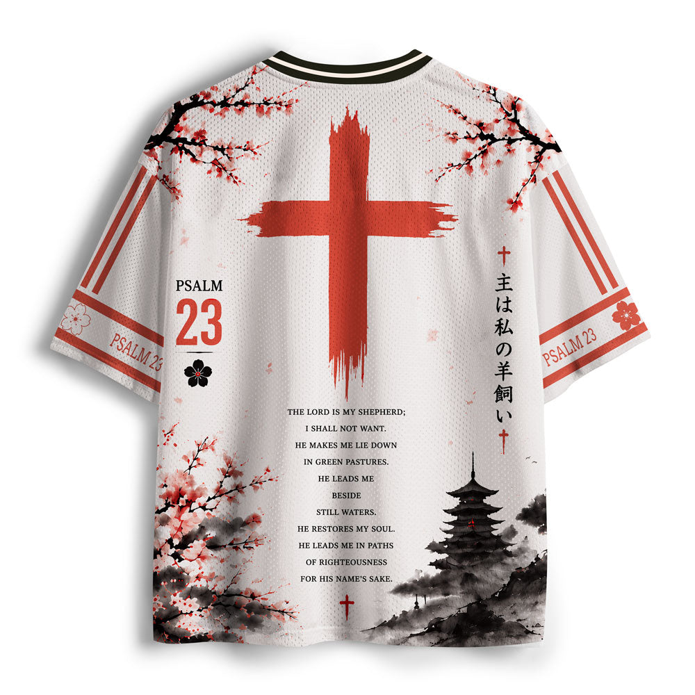 The Lord Is My Shepherd Christian Mesh Jersey