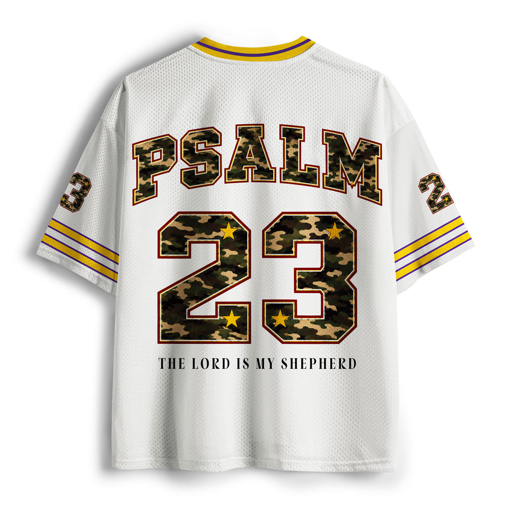 The Lord Is My Shepherd Christian Mesh Jersey