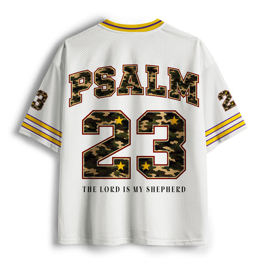 The Lord Is My Shepherd Christian Mesh Jersey