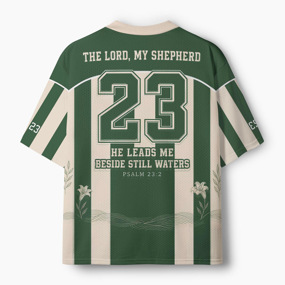 The Lord Is My Shepherd Christian Mesh Jersey