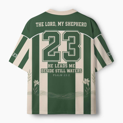 The Lord Is My Shepherd Christian Mesh Jersey