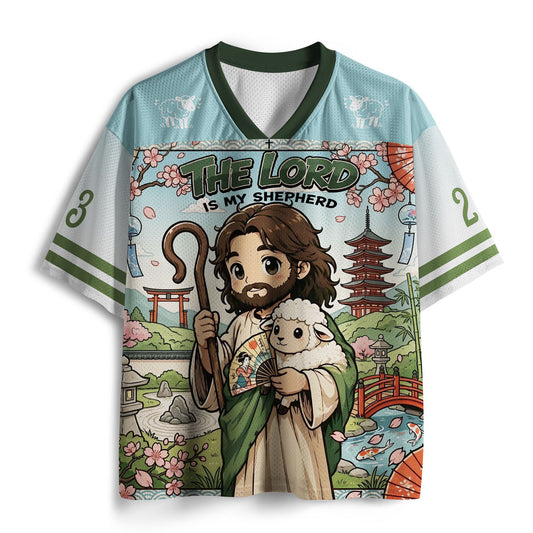 The Lord Is My Shepherd Christian Mesh Jersey