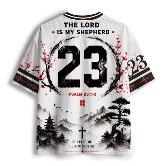 The Lord Is My Shepherd Christian Mesh Jersey