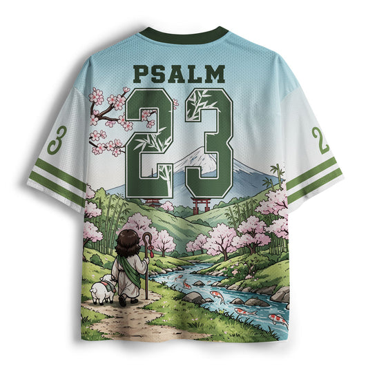The Lord Is My Shepherd Christian Mesh Jersey