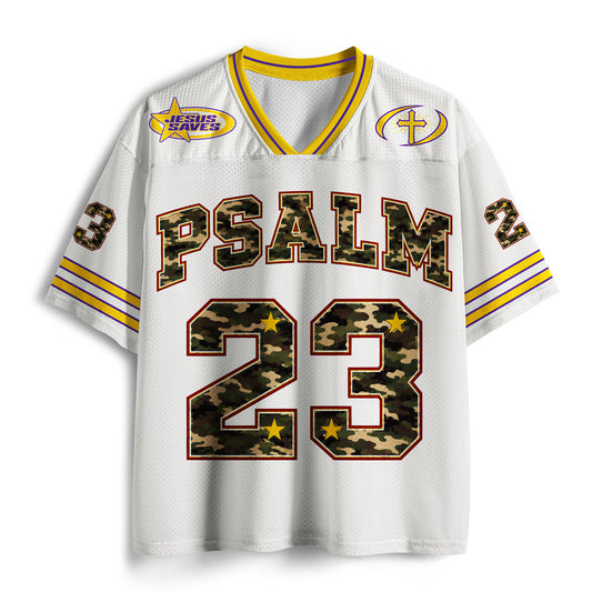 The Lord Is My Shepherd Christian Mesh Jersey