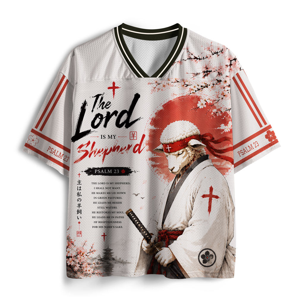 The Lord Is My Shepherd Christian Mesh Jersey