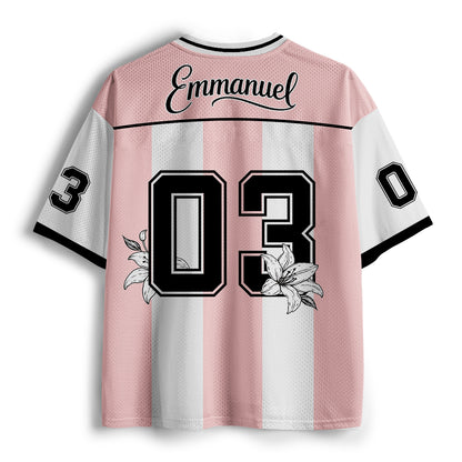 There Was Jesus Christian Mesh Jersey