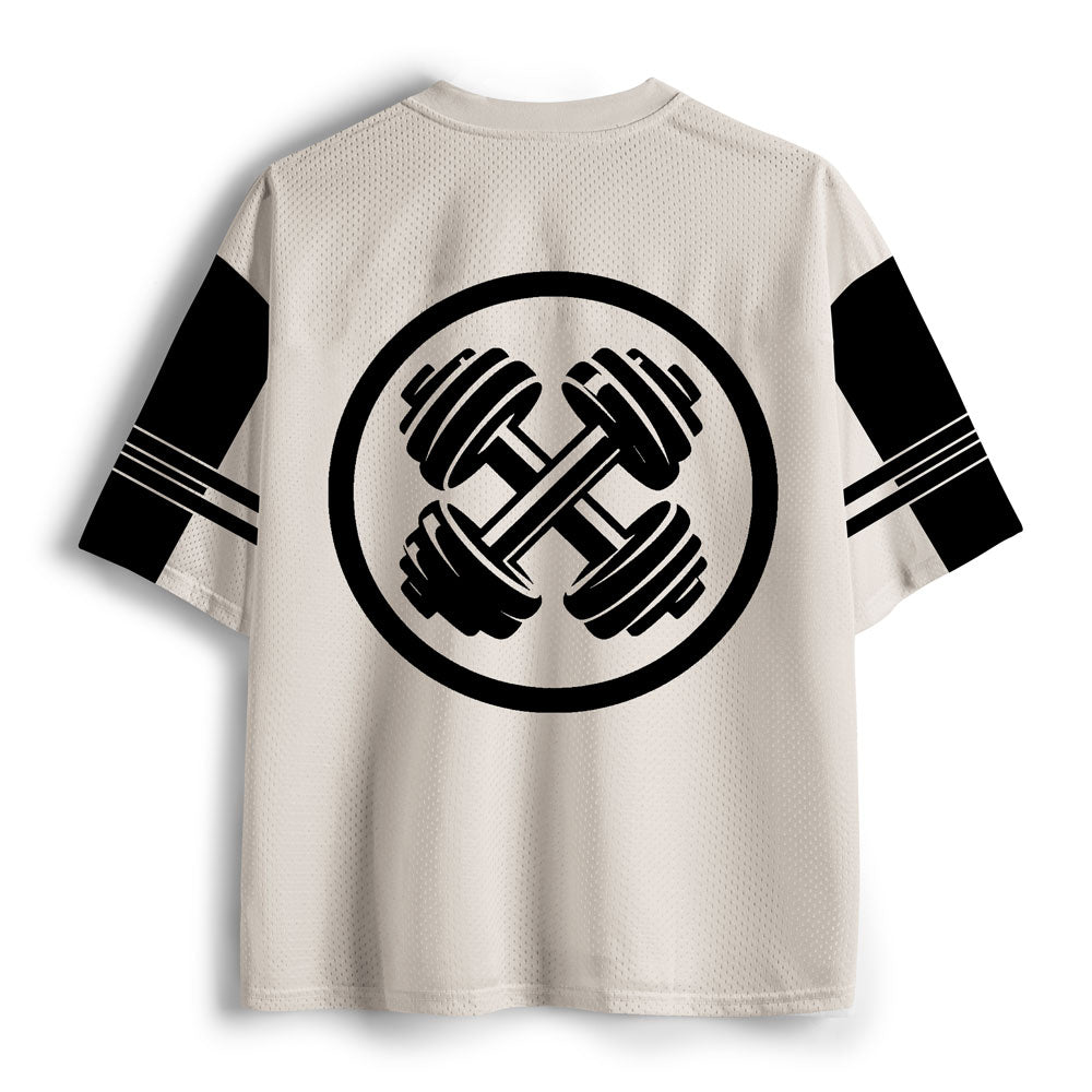 Train Your Body Discipline Your Soul Christian Mesh Jersey