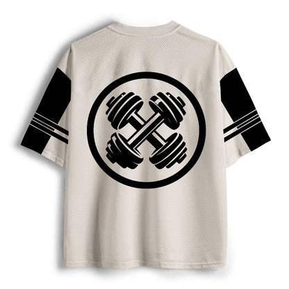 Train Your Body Discipline Your Soul Christian Mesh Jersey