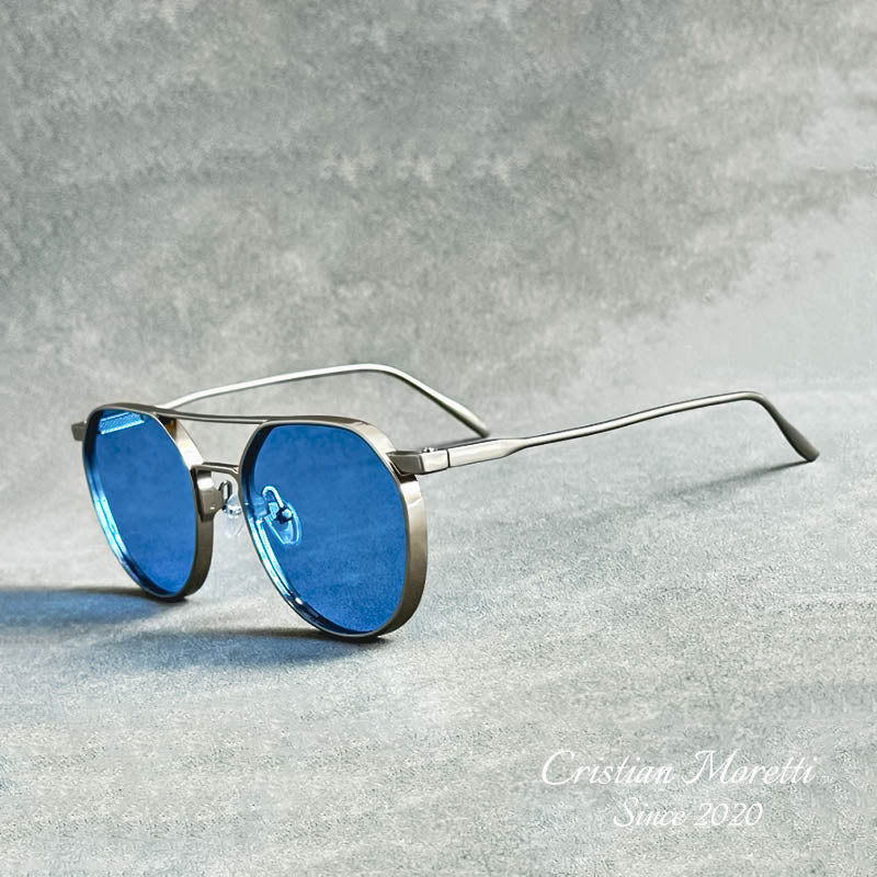 Luca™ Metal Frame Sunglasses by Cristian Moretti®