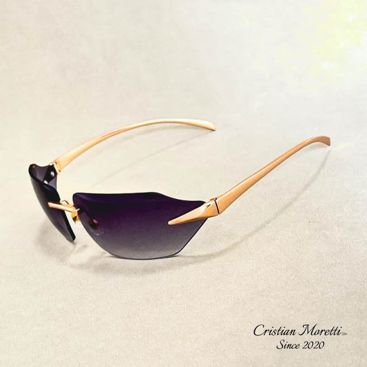 Carlo™ Rimless Polarized Sunglasses by Cristian Moretti®