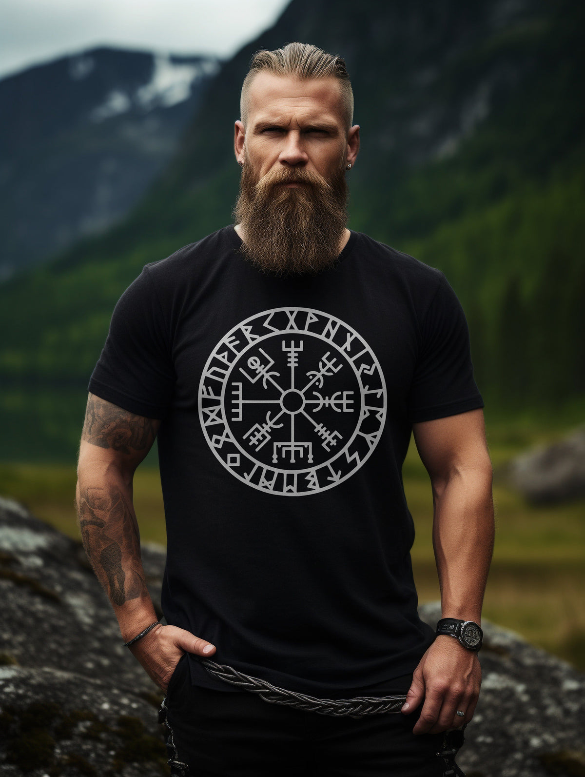 Vegvisir Compass T-Shirt US