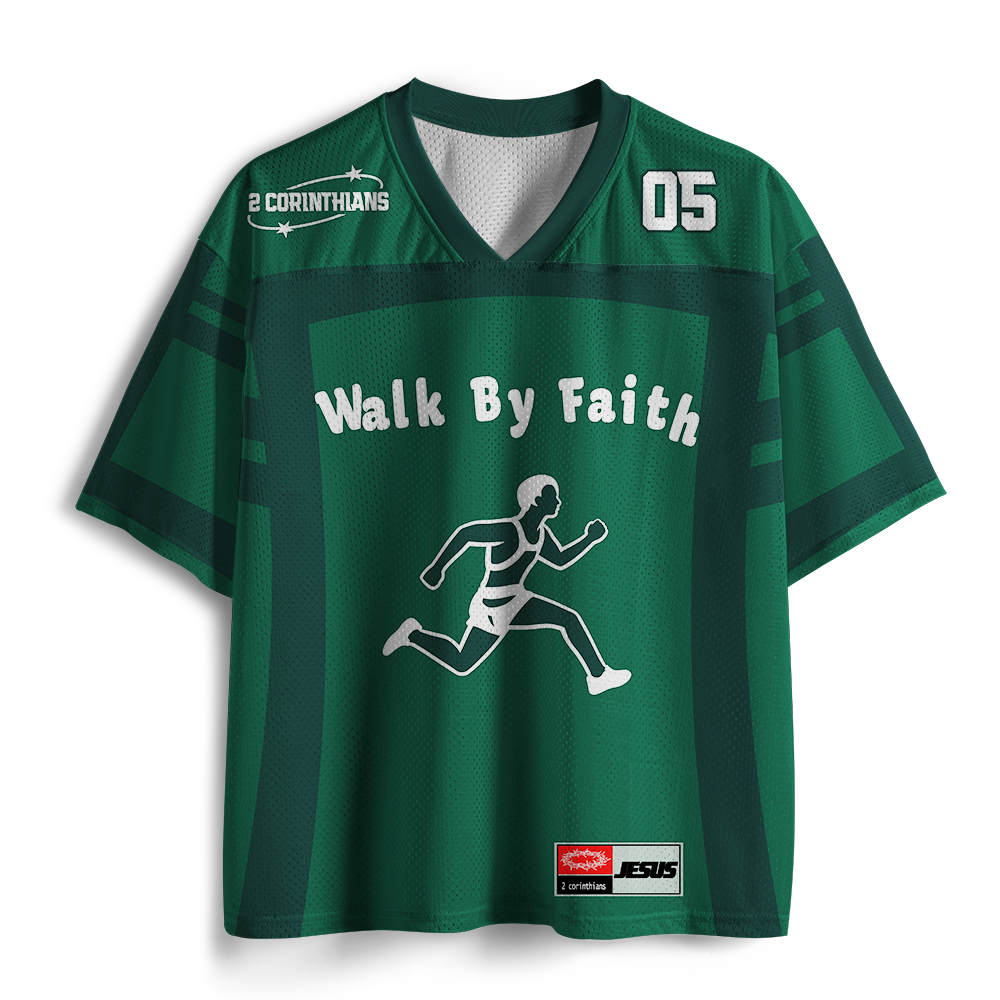 Walk By Faith Christian Mesh Jersey