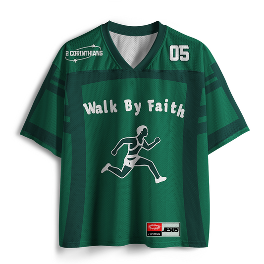 Walk By Faith Christian Mesh Jersey