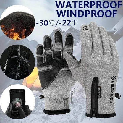 Buy 1 Get 1 Free – 2 Pairs Winter Warm Waterproof Touch Screen Gloves
