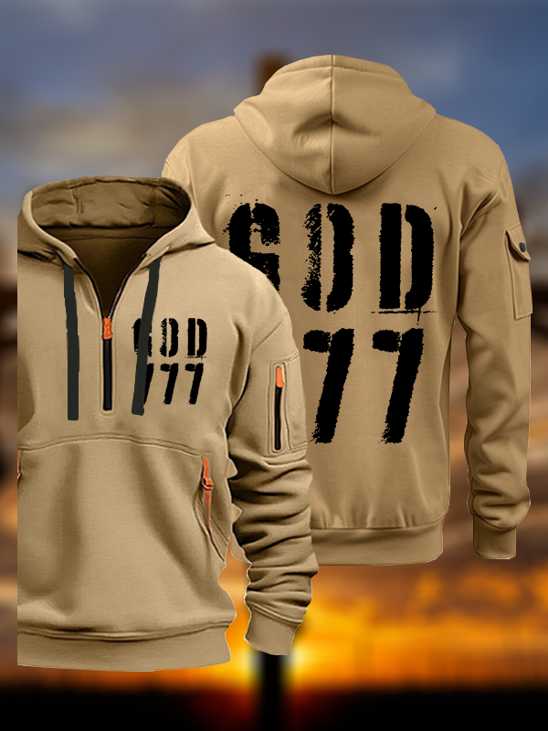 God 777 Jesus God Christian Zipper Hoodies