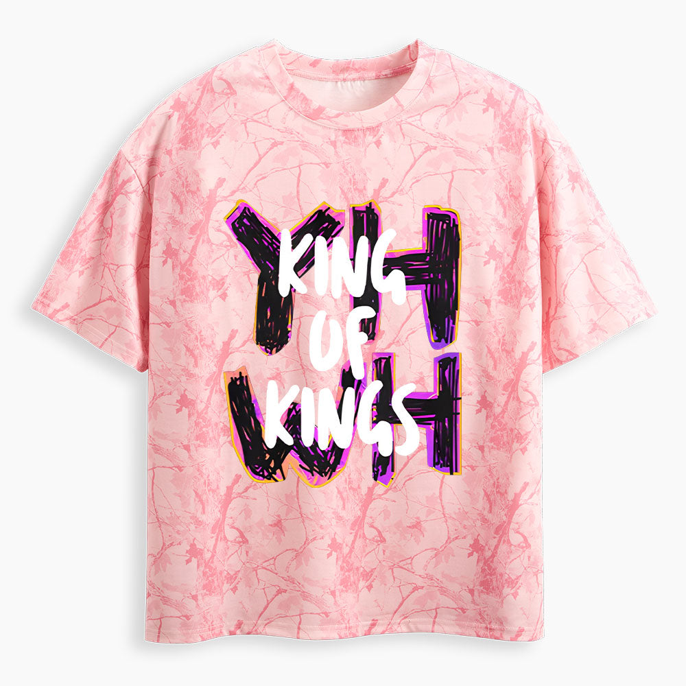 YHWH King Of Kings Christian Camo T-Shirt