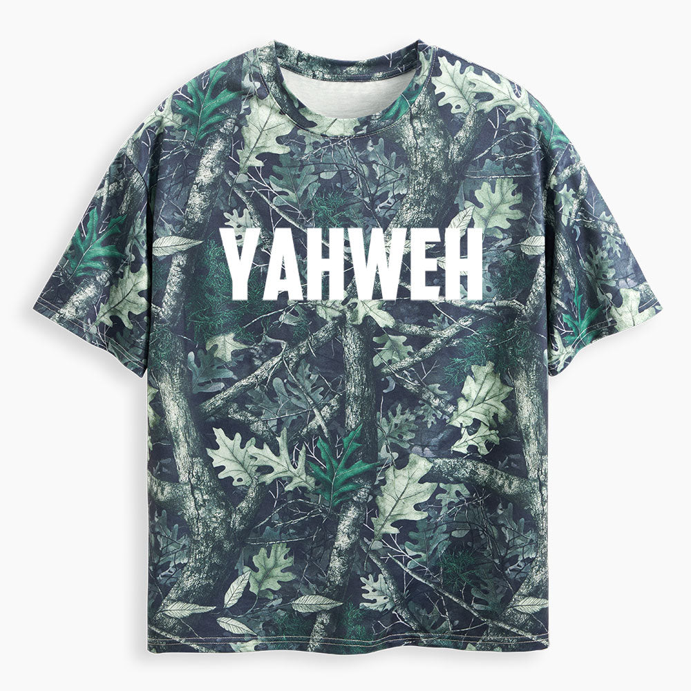 Yahweh Christian Camo T-Shirt
