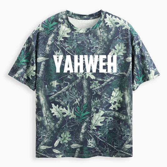 Yahweh Christian Camo T-Shirt