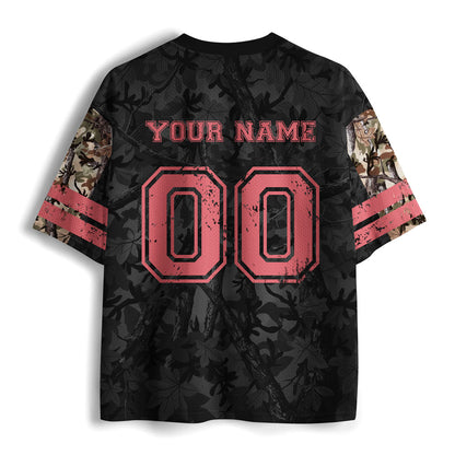 Personalized Yeshua He Saves Christian Mesh Jersey