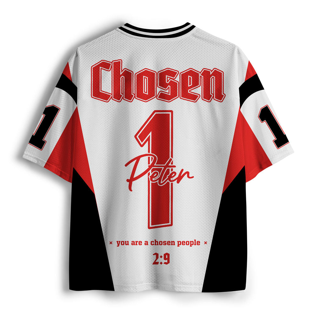You Are A Chosen People Christian Mesh Jersey