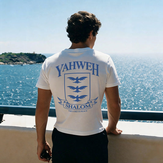 Yahweh Shalom The Lord Is Peace Printed Men's T-shirt