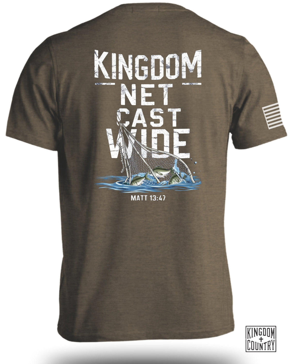 Kingdom Net Cast Wide T-Shirt