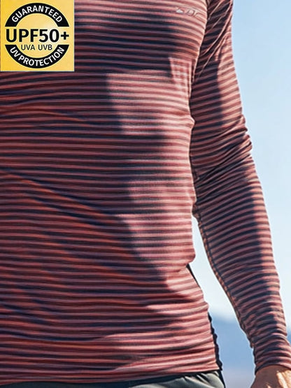 Men's Outdoor Sun Protection Breathable Cool Mask Hooded Sun Protection Long-Sleeved Top