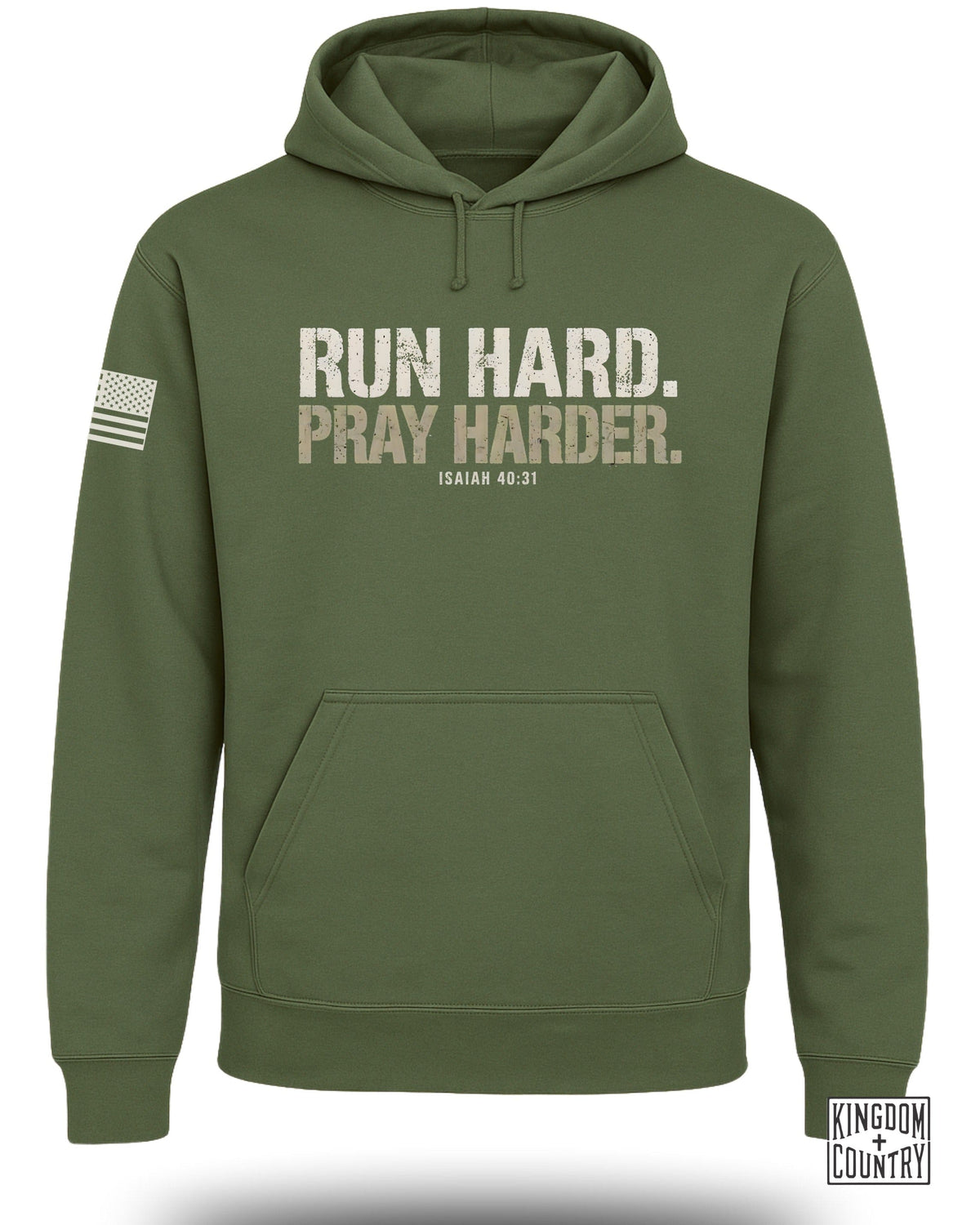 Run Hard Pray Harder Hoodie