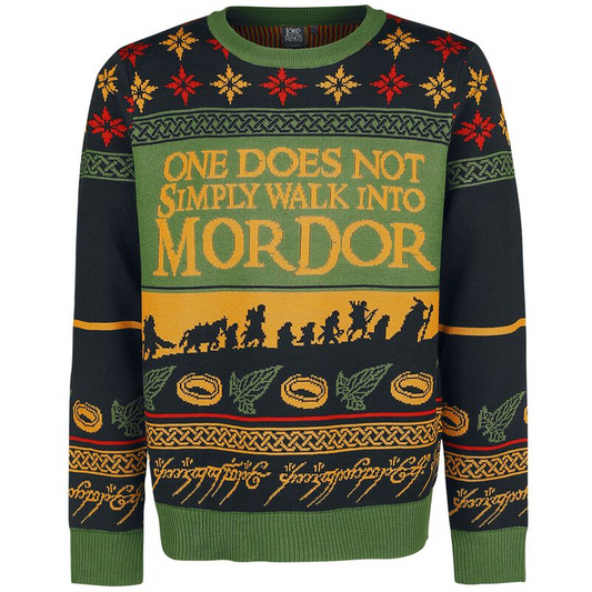 Unisex Print Crew Neck Ugly Christmas Sweatshirt