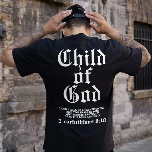 Child Of God Printed Men's T-shirt