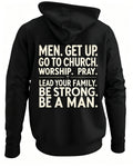 Men Get Up Hoodie