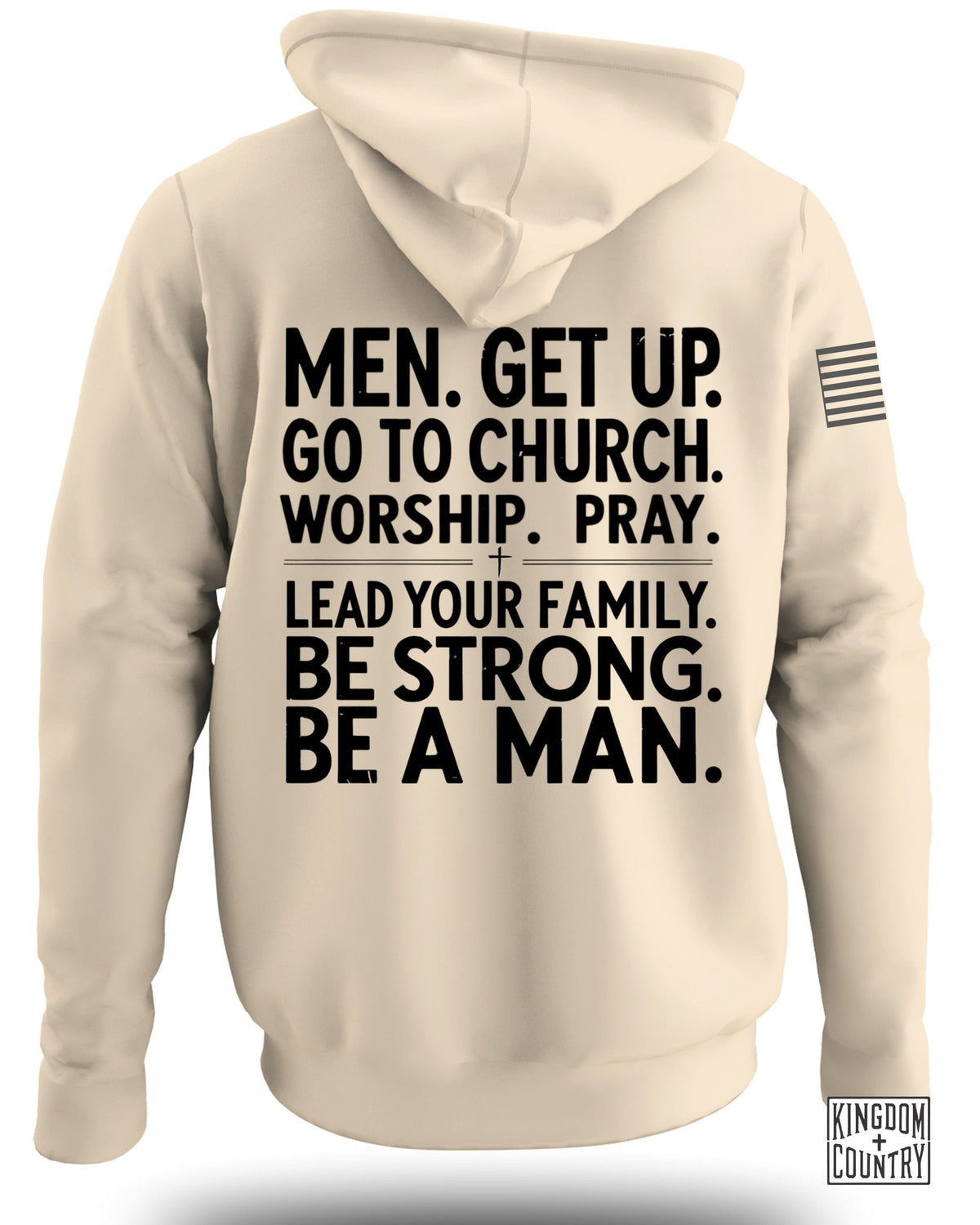 Men Get Up Hoodie