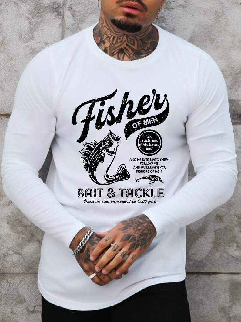 Fishey Of Men Long Sleeve T-Shirt