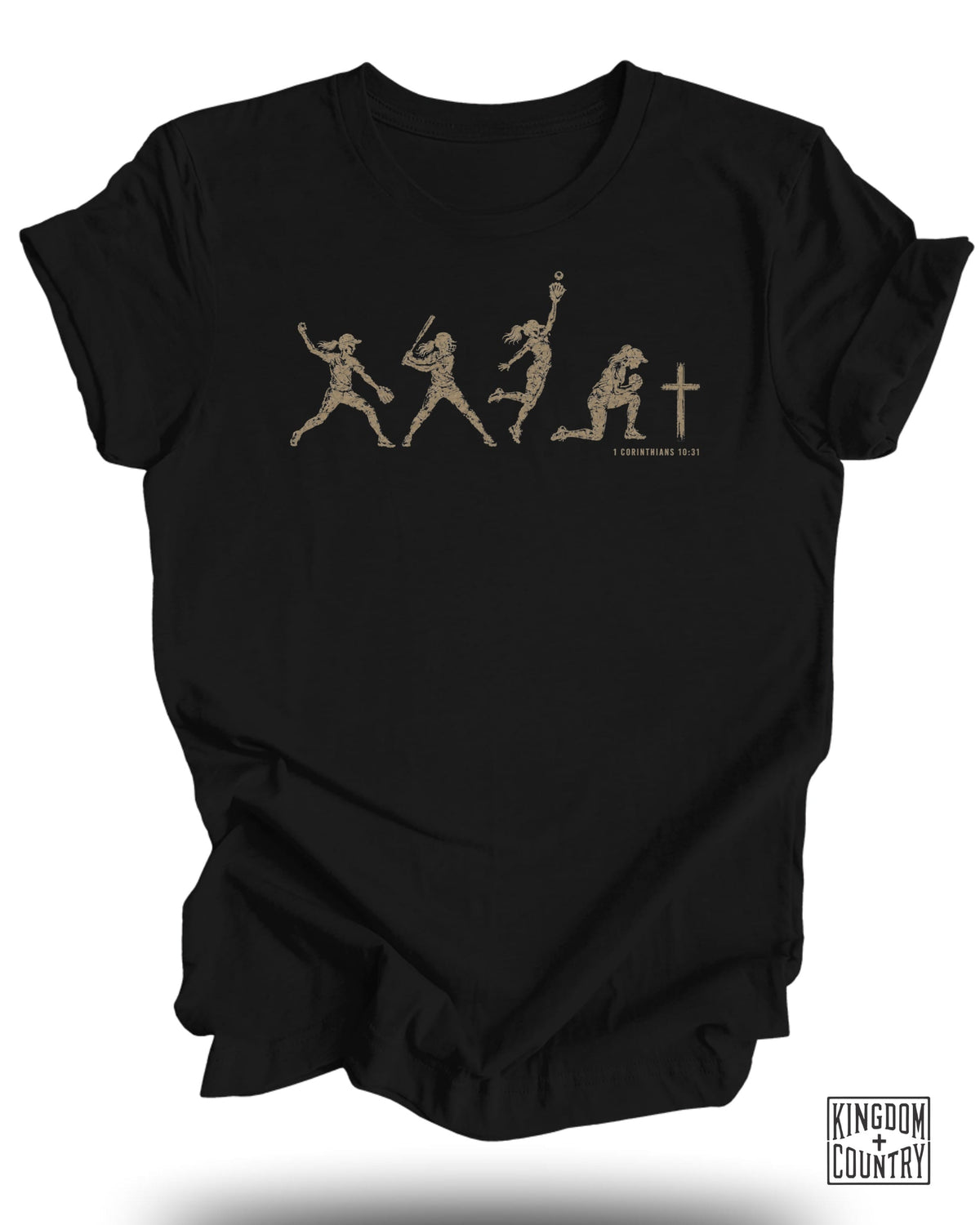 Softball Faith Journey T-Shirt