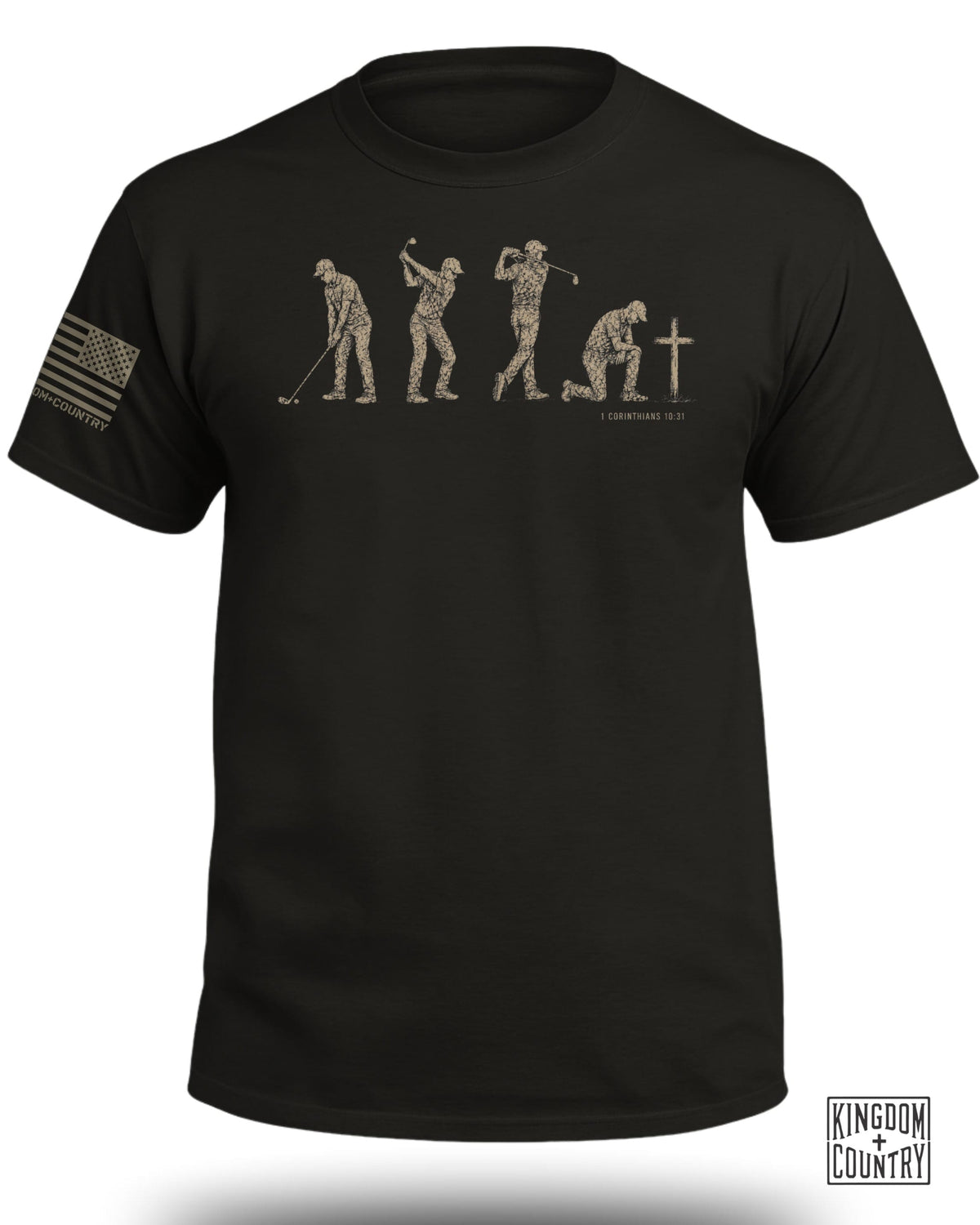 Golf Faith Journey T-Shirt