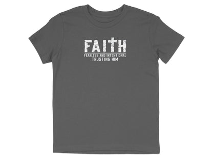 Faith Fearless Intentional Youth T-Shirt
