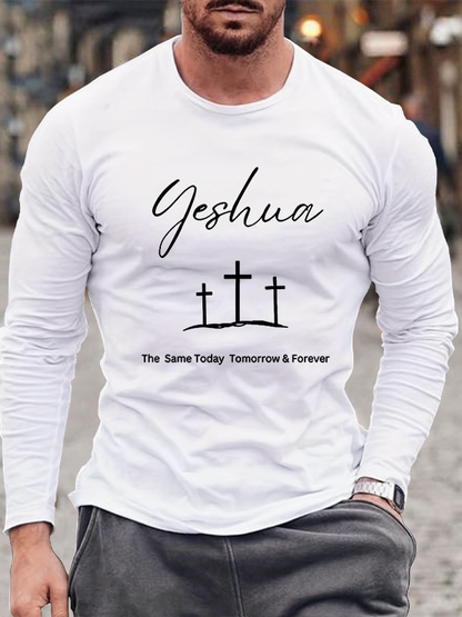 Yeshua Cotton Long Sleeve T-Shirt
