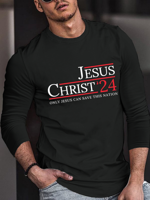 Jesus Christ 2024 Long Sleeve T-Shirt