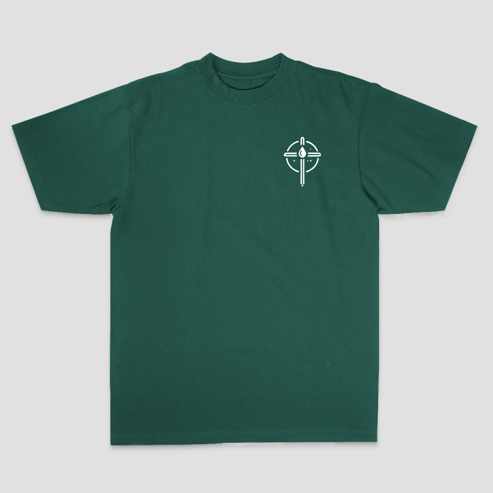 It's Never Luck It's Always God Printed Men's T-shirt