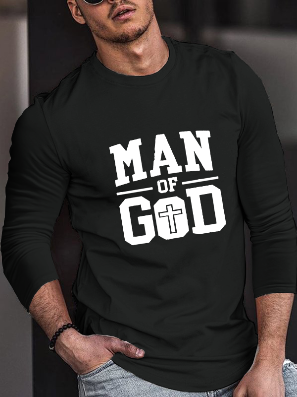 Man Of God Long Sleeve T-Shirt