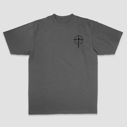 Jesus With Quote Printed Men's T-shirt