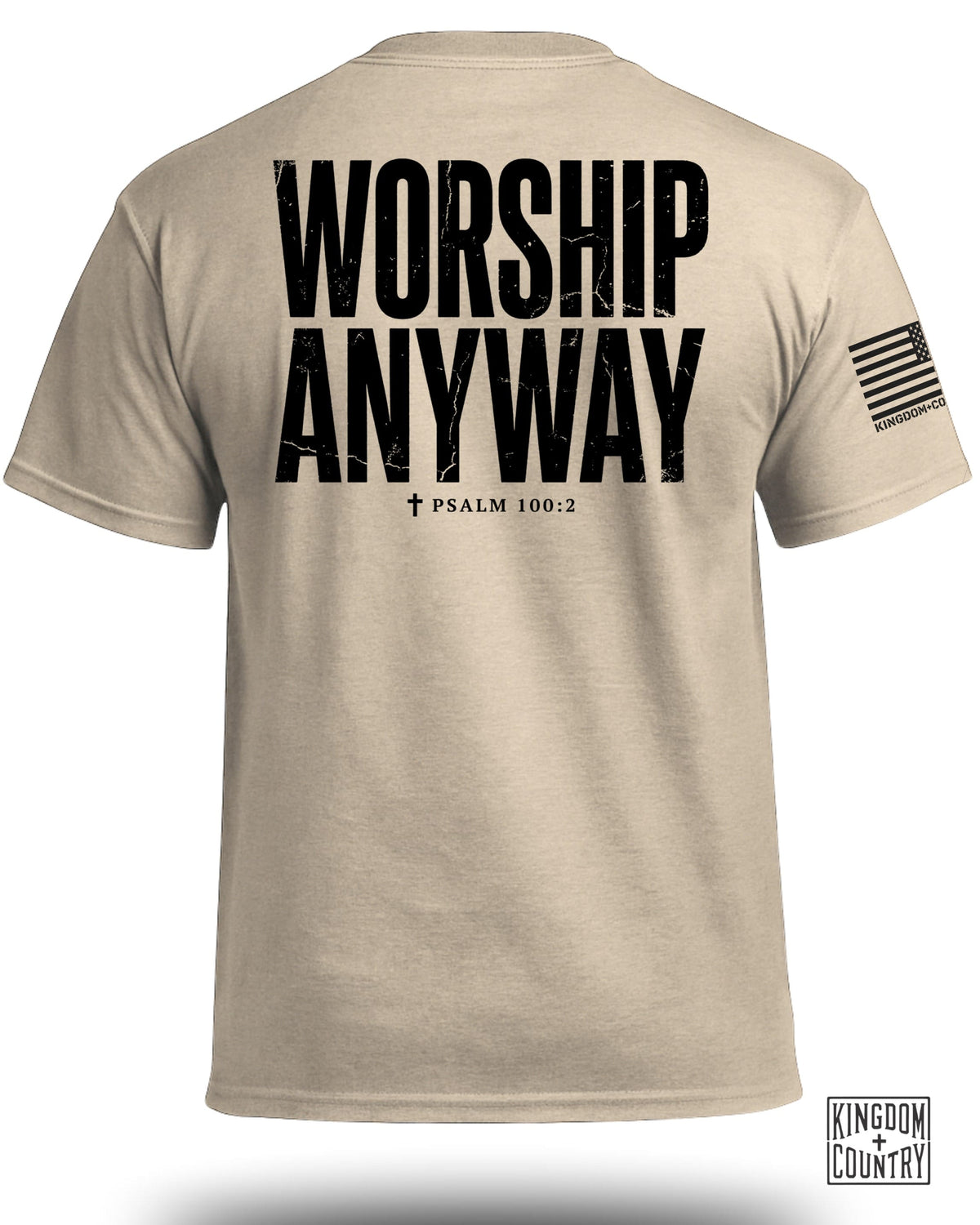 Worship Anyway T-Shirt (Dual sided)
