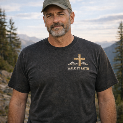 Some Hike For Views I Hike For Jesus T-Shirt