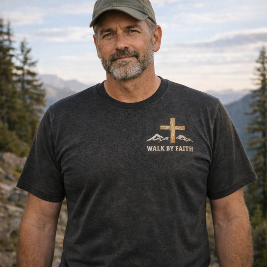 Some Hike For Views I Hike For Jesus T-Shirt