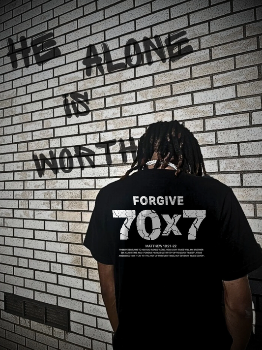 Forgive 70 x 7 Printed Men's T-shirt