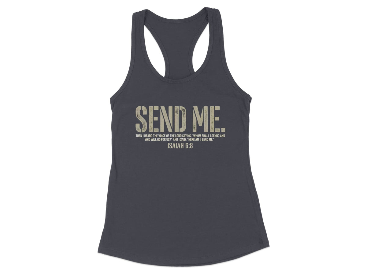 Send Me Isaiah 6:8 Racerback Tank