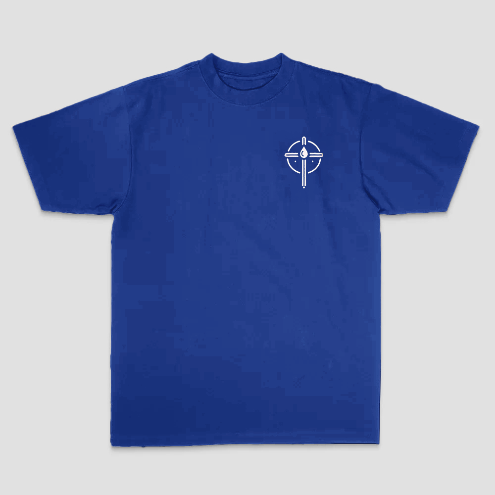 He Called Me To Fish Matthew 4:19 Printed Men's T-shirt