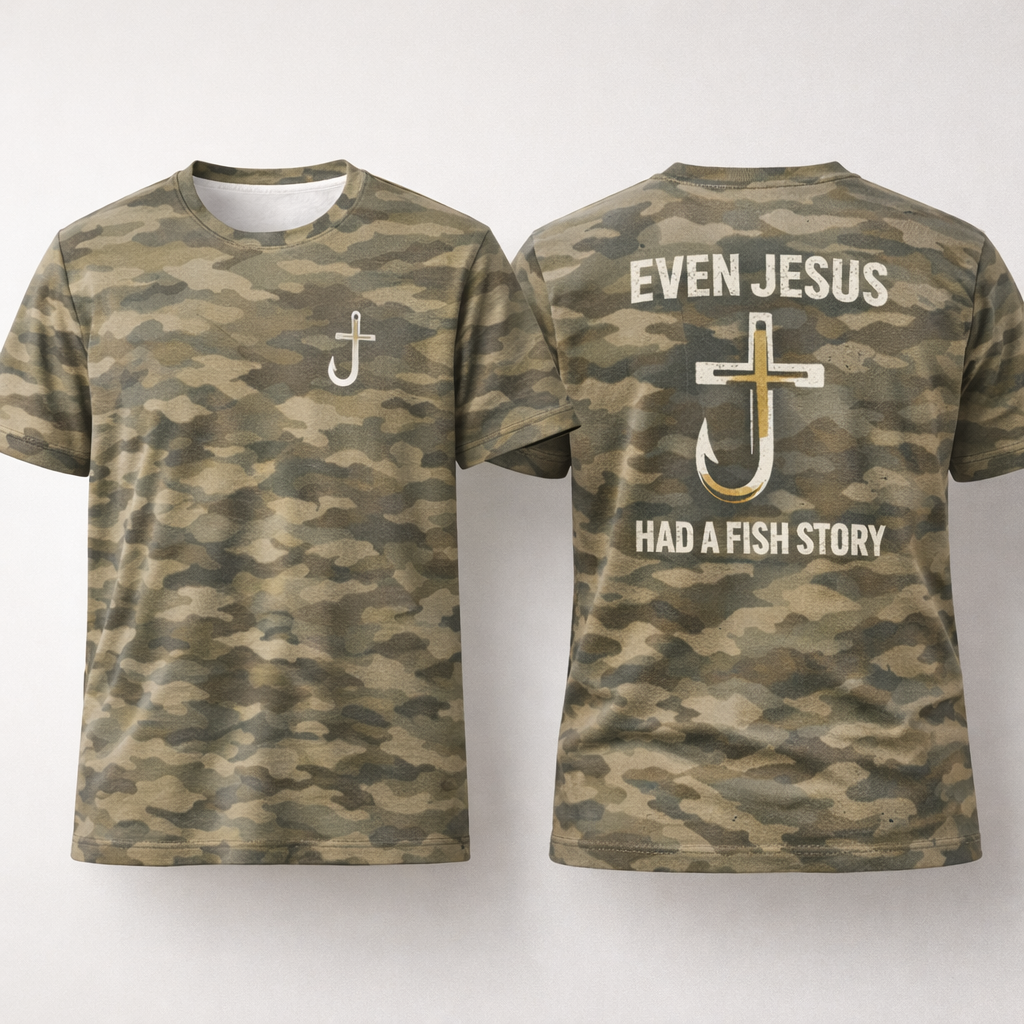 Even Jesus Had A Fish Story T-Shirt
